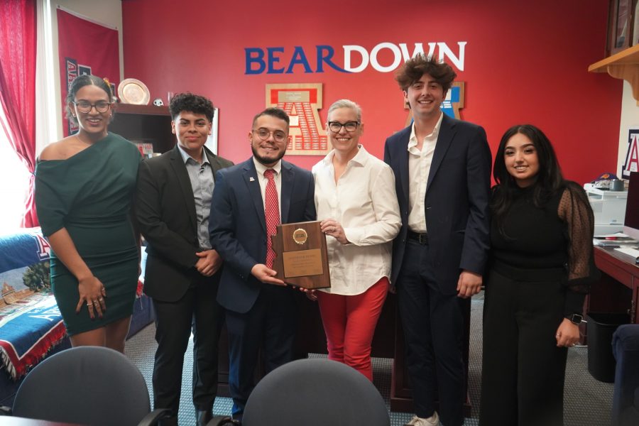 The Associated Students of the University of Arizona met with Governor Katie Hobbs and members of her staff on Saturday. The groups discussed the extension of SNAP benefits for students facing food insecurity on campus. (Courtesy Alex Ray Sanchez)