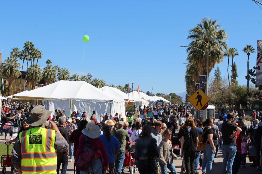 Hundreds of people gathered to attend the Tucson Festival of Books on the Mall March 4. The festival attracted people of all kinds with food, speakers and book releases. 