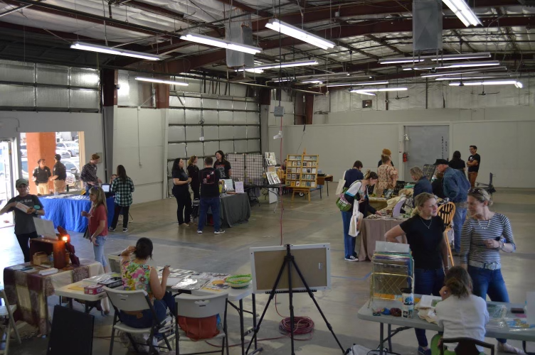 Local group Survivor Shield hosted an art market on Saturday, April 1, the proceeds of which were donated to survivors of sexual assault and domestic violence.