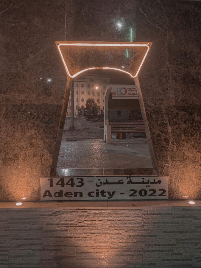 The government in the city of Aden, Yemen, repairs and decorates the streets on April 13, 2023. Some consider this an attempt to distract the citizens from leaving them without basic necessities, as electricity is frequently cut off, oil prices are on the rise, and the citizens are barely able to get their day’s food. 