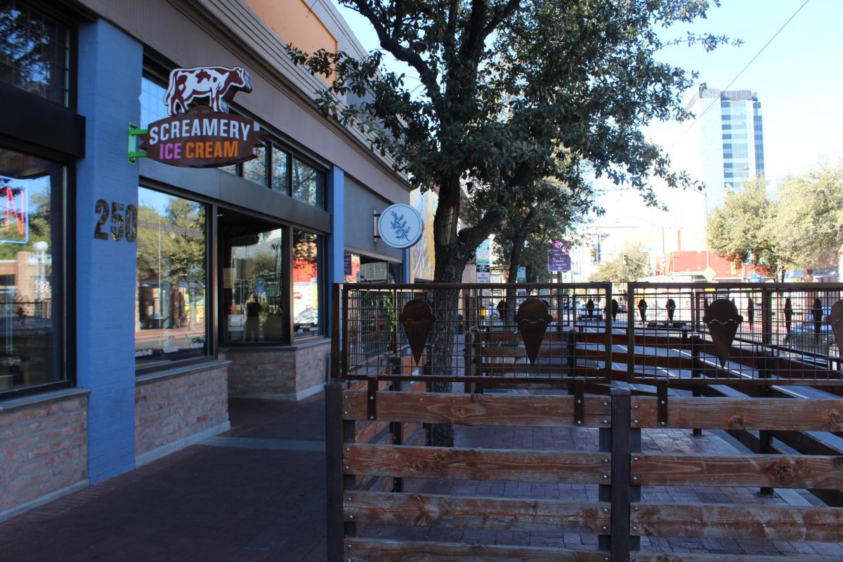 Screamery Ice Cream on Nov. 11. The Congress location has an outdoor patio for visitors.