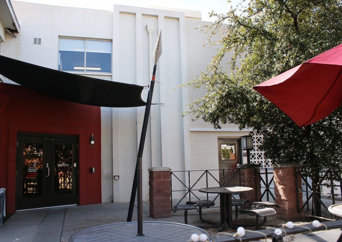 The patio of the African American Student Affairs center is located at the MLK building at the University of Arizona on March 11. The center was established in 1991 and goal is to create a supportive community to teach and honor heritage.