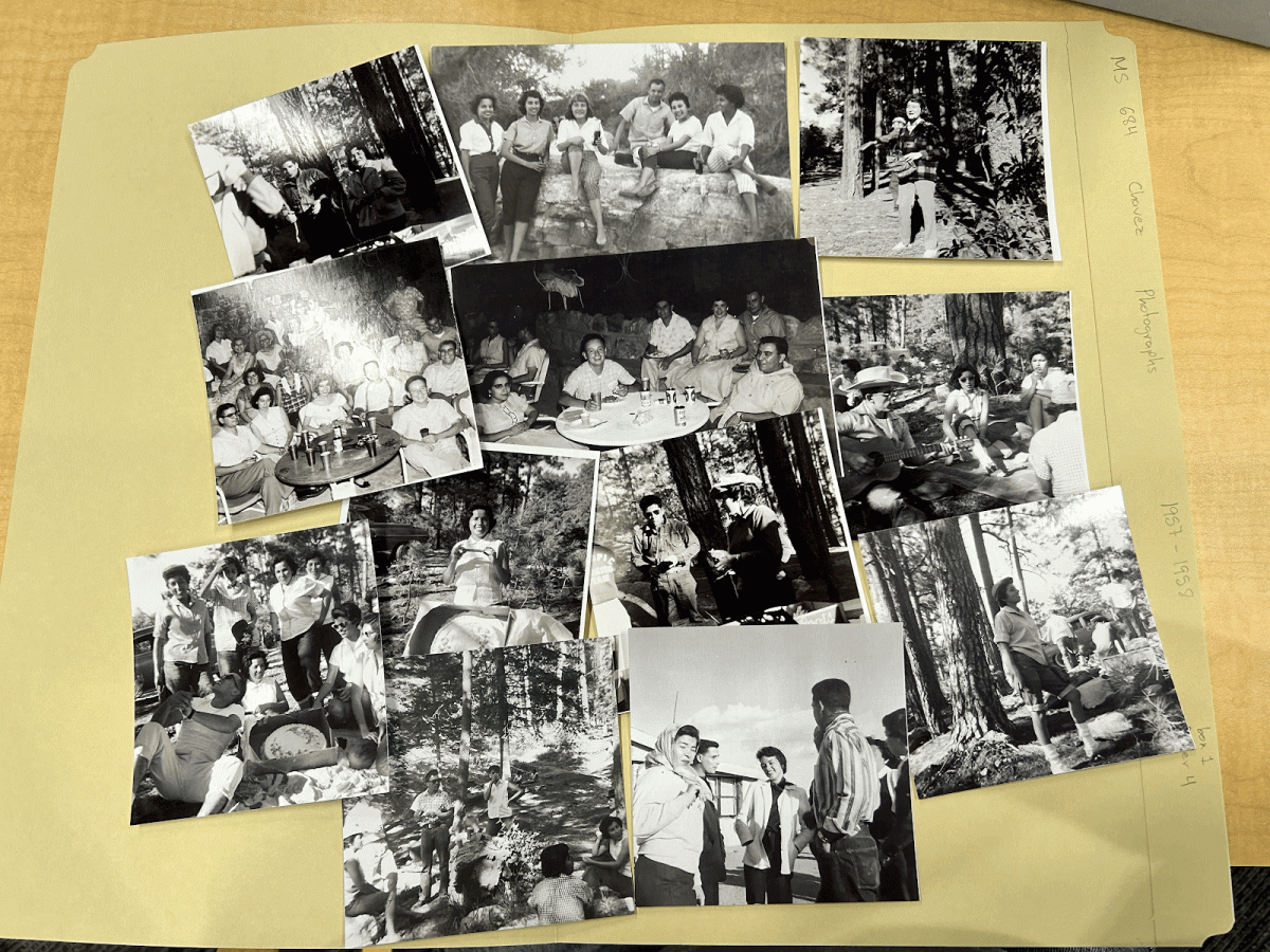 A collection of photographs from Los Universitarios social gatherings in the 1950s and 60s can be found in UA Special Collections Library.