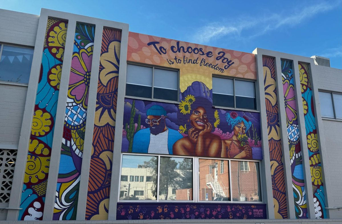 The mural by the Dr. Martin Luther King Jr Student Center where AASA resides