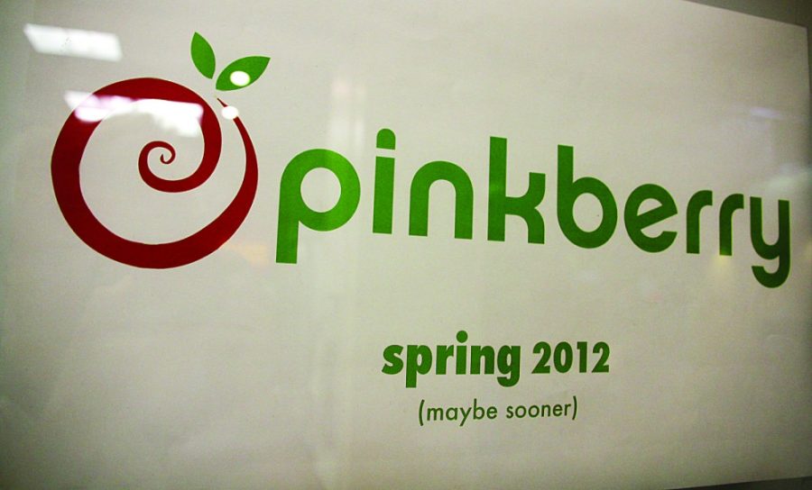 Kevin Brost / Arizona Daily Wildcat

Pinkberry, a premium frozen yogurt company hailing from West Hollywood, California, is set to open in the Student Union Memorial Center across from the Wells Fargo in Spring 2012 (or maybe sooner) on October 13, 2011.
