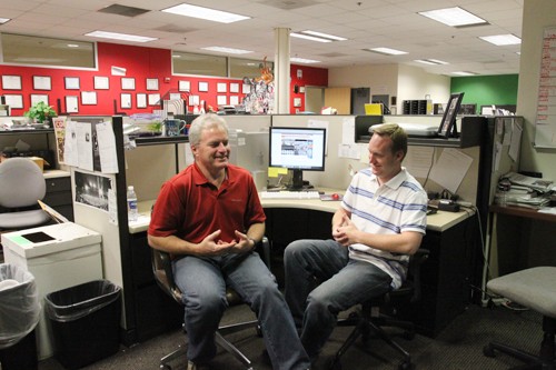 Lisa Beth Earle/ Arizona Daily Wildcat

Ryan Gabrielson and Paul Giblin return to where it all began at the UA Daily Wildcat. Both are former Wildcat reporters who recently won the Pulitzer Prize and are back at the UA to speak about investigative reporting.