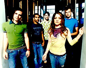 Flyleaf will be rocking The Rock tonight all for your musical pleasure. They are worth the watching, at least because the lead singer is like taking Mary-Kate Olsen and making her hot.