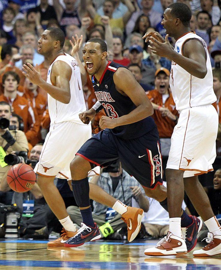 Mike Christy / Arizona Daily Wildcat

The Arizona Wildcats took on the Texas Longhorns during third-round action of the 2011 NCAA Basketball Championships Sunday, March 20, in the BOK Center in Tulsa, Okla. The Wildcats held off a Longhorn charge to advance 70-69.
