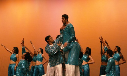 UA?s Bollywood dance club, Om Shanti, performed at a benefit concert Jan. 28, 2011, at Flowing Wells high school.