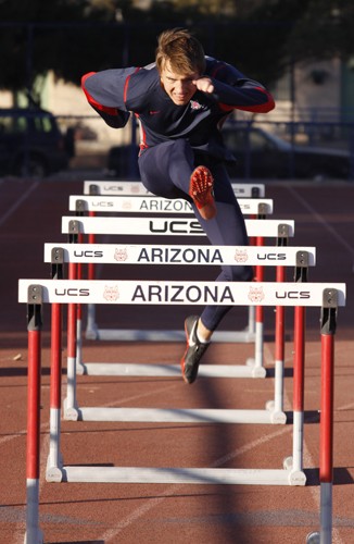 Colin Darland / Arizona Daily Wildcat

The Arizona Wildcat track team heads up north saturday to compete in their first meet of the indoor season at the 2010 Lumberjack Invitational at NAUs J. L. Walkup Skydome