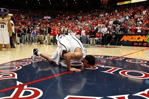 Michael Ignatov / Arizona Daily Wildcat

Arizona meets Stanford in an NCAA basketball game at McKale Center in Tucson, Ariz., Saturday, March 7, 2009. Arizona went on to win 101-87 in the last game of the regular season, snapping a four-game losing streak.