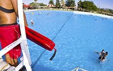 Guests enjoy the water at Breakers Water Park on June 23 in Marana.