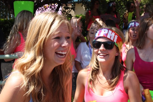 Click on the slideshow below to view the bid day story of Taylor Hall, an accounting freshman.