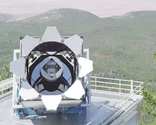 The Sloan Digital Sky Survey is located on Apache Point Observatory in New Mexico. It will help astronomers create the first three-dimensional map of the universe.