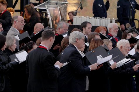 Jim O'Rourke / Arizona Daily Wildcat

The Tucson Symphony Orchestra performs at the candelight vigil in honor of the victims of the tragic shooting on January 8, 2011, held on the UA Mall on Sunday. Among those who spoke were Congresswoman Gabrielle Giffords, Mark Kelly and Peter Rhee M.D.