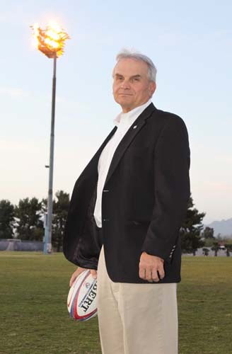 Lisa Beth Earle/ Arizona Daily Wildcat

Rugby Coach Dave Sitton