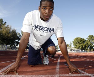 Arizona track athlete Bobby McCoy set a personal record for the 400-meter dash over the weekend, getting the ninth-best time in the country at the last chance meets. McCoy, who used to be a wide receiver for the Wildcat football team, now strictly focuses on track.