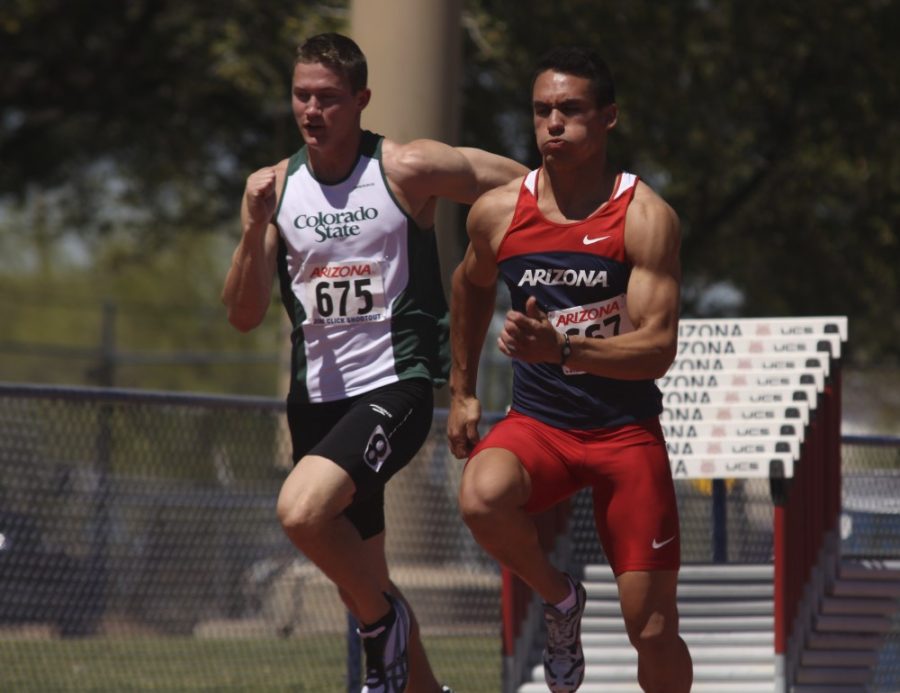 Will Ferguson/ Arizona Daily Wildcat

Mens and Womens track meet held at the Roy P. Drachman stadium on March 31, 2011.