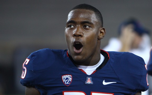 	Arizona running back Ka’Deem Carey was involved in a verbal confrontation with a University of Arizona Police Department officer. The incident comes on the heels of unrelated legal troubles regarding a domestic violence incident with his ex-girlfriend.