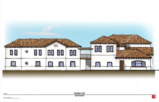 	Sigma Chi is waiting on approval for a new house. If approved, the house will be built by fall 2014 on First Street and Vine Avenue. 