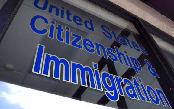 Hailey Eisenbach /  Arizona Daily Wildcat

United States Citizenship & Immigration Services Feild Office located at 6431 South Country Club Road.