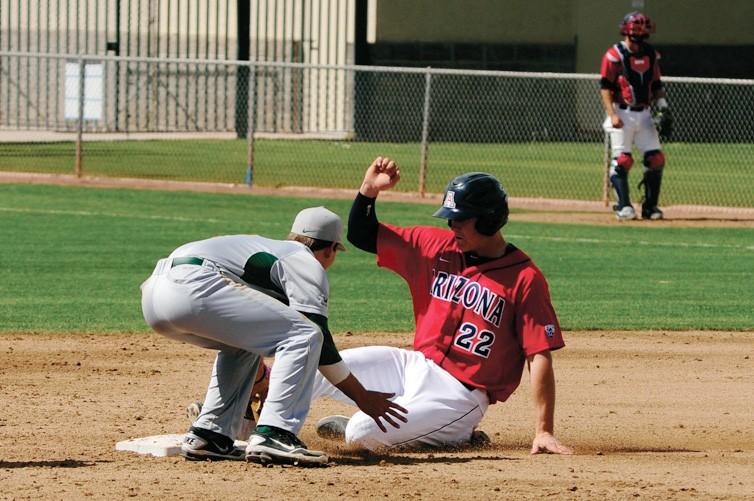 Tyler Baker  /  Arizona Daily Wildcat

UA Baseball lost 9-2 to San Francisco Sunday afternoon. The Cats won the series overall 2-1.