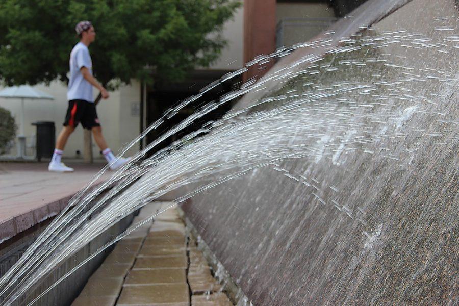 While most of the water that flows from the Keating Fountain is pumped from domestic wells, a small percentage of it came from the Colorado River via the Central Arizona Project. If future declines in the rivers streamflow are significant enough, Tucson could lose much of its legal share to the water, according to Brad Udall.