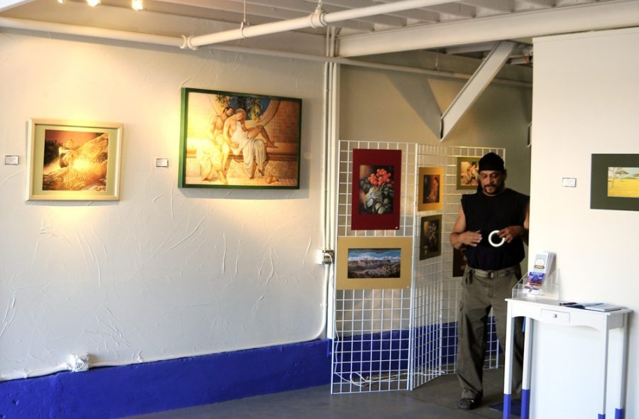 Tyler Baker / Arizona Daily Wildcat

Local artist Byron Dyes recently opened a new art gallery on St. Marys Rd. called Third Eye Gallery.