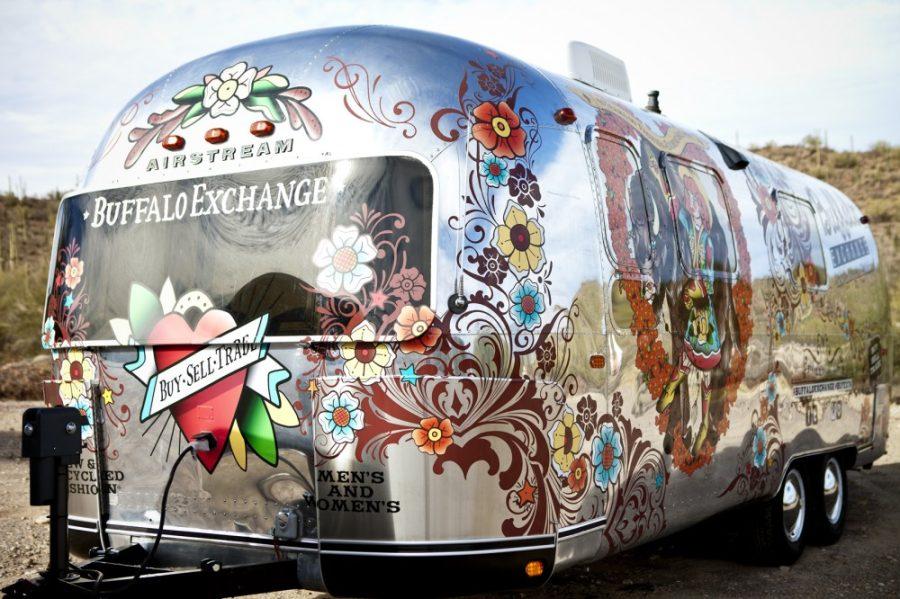 	Courtesy of Buffalo Exchange

	Buffalo Exchange will celebrate its 40th anniversary by touring the country in a vintage, 1969 Airstream trailer decorated with tattoo-inspired art. Buffalo Exchange’s first location opened in Tucson 1974.
