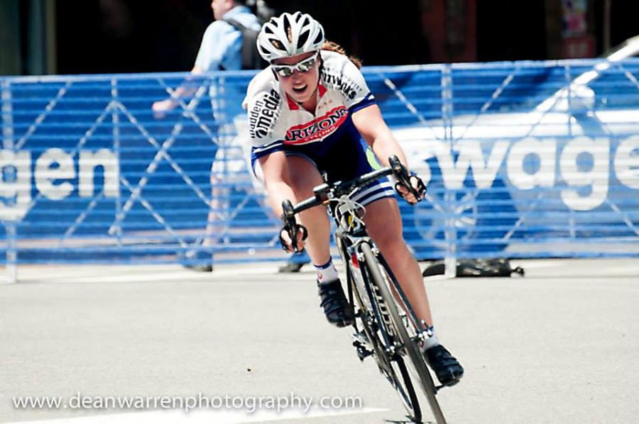	Courtesy of DeanWarrenPhotography.com

	Allison Alterman, cyclist, competes in the 2014 USA Cycling Collegiate Road Nationals last weekend in Richmond, Va. Alterman finished 52nd in the Women’s Division I criterium race.