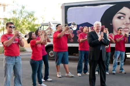 	Courtesy of National Institute for Civil Discourse / 

	The official grand opening of the National Institute for Civil Discourse featured a musical performance. The Institute is approaching its third anniversary of its founding after the 2011 shooting in Tuscon.
