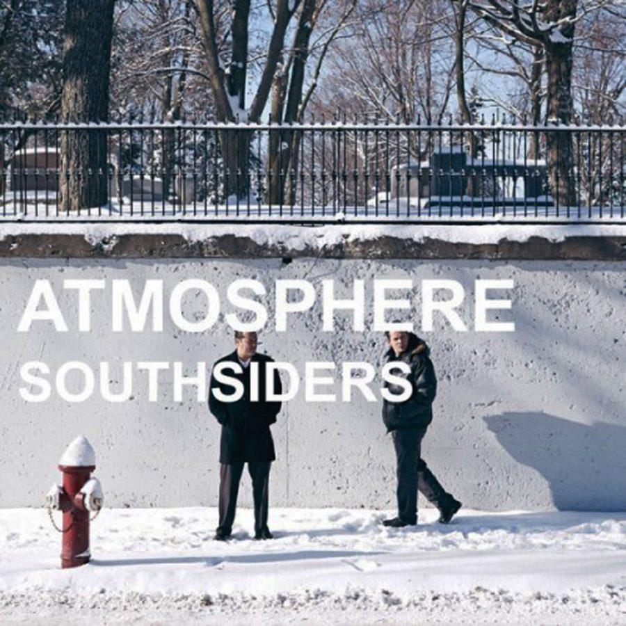	Rhymesayers Entertainment

	Atmosphere is a hip-hop group consisting of rapper Sean Daley and DJ Anthony Davis, who are from Minnesota. Their most recent album, Southsiders, was released in May.