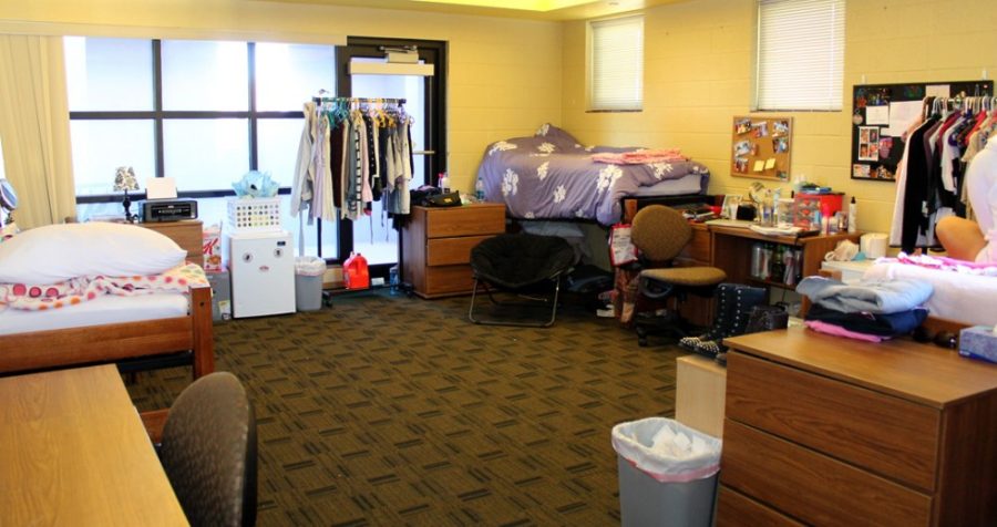 	Courtesy of Residence Life

	In some UA residence halls, study rooms are converted into dorm rooms to help accommodate students who are waiting on dorm rooms. This is a temporary solution to unavailable space.
