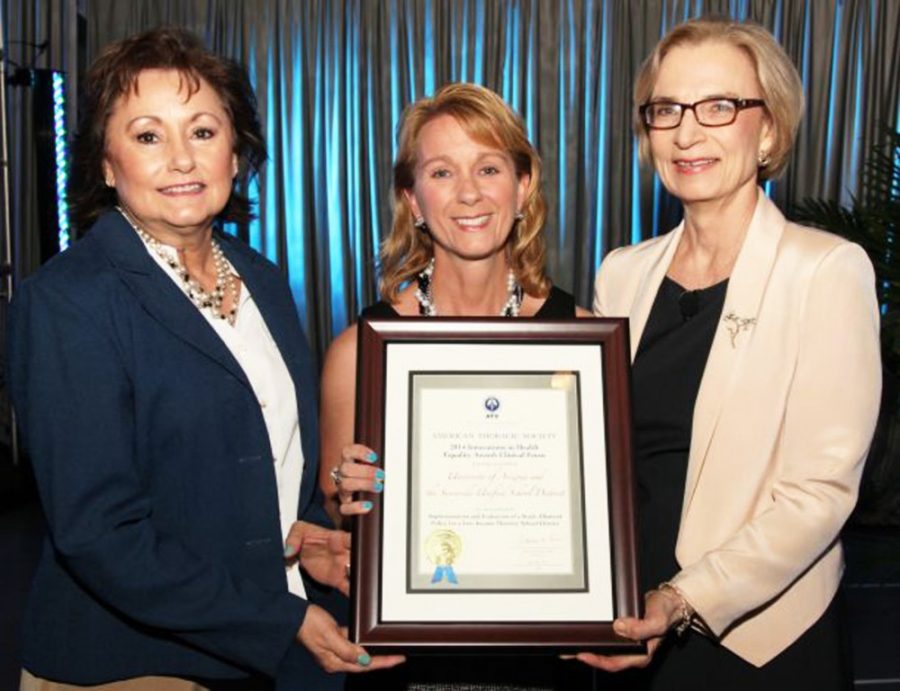 	Courtesy of UA News

	Dr. Lynn Gerald received a lifetime achievement award for her research on asthma. Gerald has served on local and national boards for her asthma research.