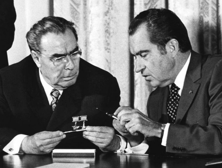%09Courtesy+of+Central+Intelligence+Agency%0A%0A%09Soviet+leader+Leonid+Brezhnev+%28left%29+and+U.S.+President+Richard+Nixon.+In+the+recently+released+interviews+with+Frank+Gannon%2C+Nixon+recalls+a+meeting+with+Brezhnev+in+which+the+Soviet+leader+physically+grabbed+the+president%26%238217%3Bs+arm.+