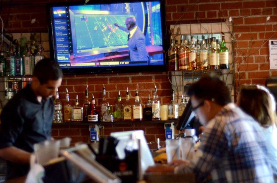 Gentle Bens, a bar and grill on University Boulevard, is one of the top spots to watch sports games, including Arizona football and basketball games. Other game-watching spots include OMalleys and No Anchovies.