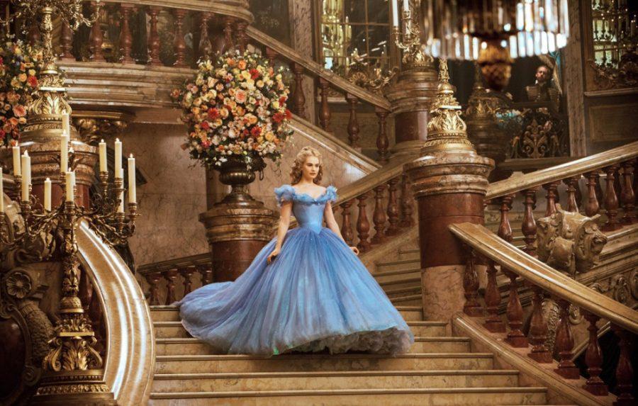 Lily James is Cinderella in Disney's live-action feature inspired by the classic fairy tale, "Cinderella." (Jonathan Olley/Disney/TNS) 