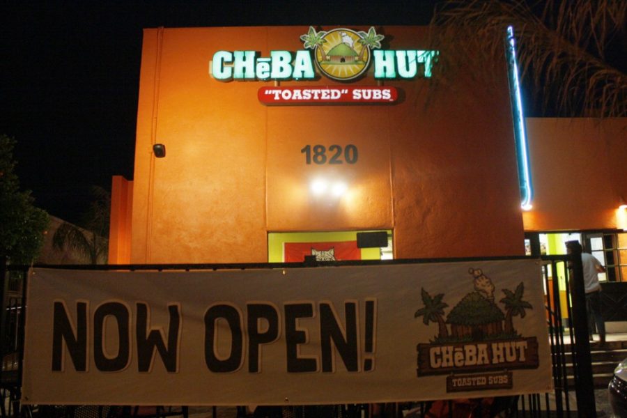Cheba Hut returned it its original location south of Sixth Street on April 4 and is already serving its signature toasted subs. The new manager, Rabbit, is hosting an official grand opening on April 20 with bands, disc jockeys, giveaways and raffles.