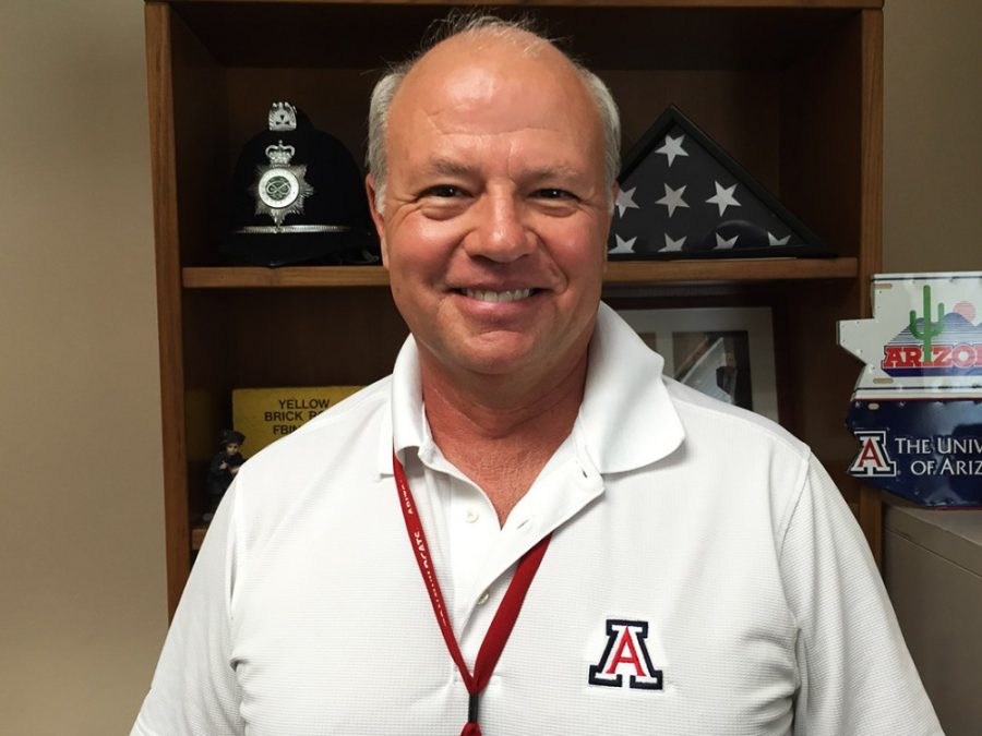 David McGlothlin/Arizona Summer WildcatUniversity of Arizona Police Chief Brian Seastone