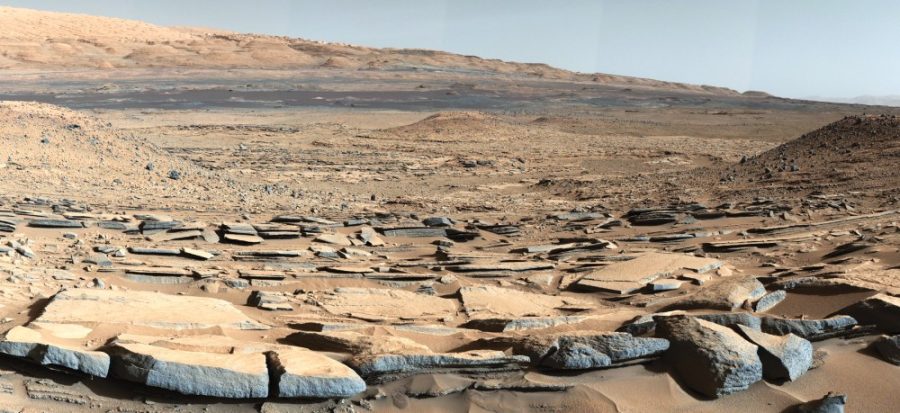 NASA/JPL-Caltech/MSSSA view from the Kimberley formation on Mars taken by NASAs Curiosity rover.