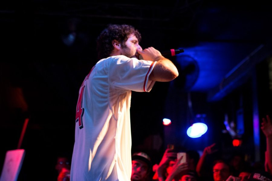 Lil Dicky performs his song Molly at The Rock in Tucson on Friday, Oct. 9th.