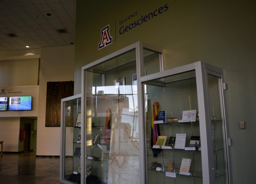 Inside the Geoscience building in the Gould Simpson Building on UA campus on Thursday, Nov. 5. 