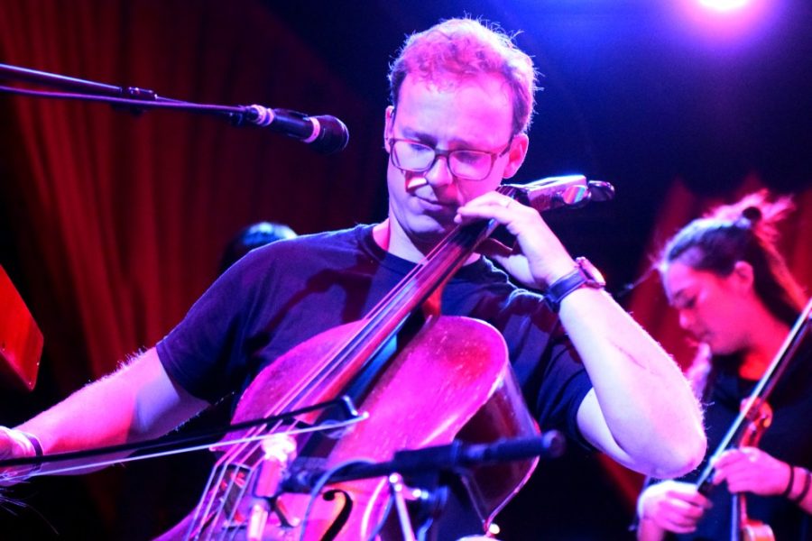 Mother Falcon and Ben Sollee share a stage at Club Congress on Monday, Nov. 9, 2015.