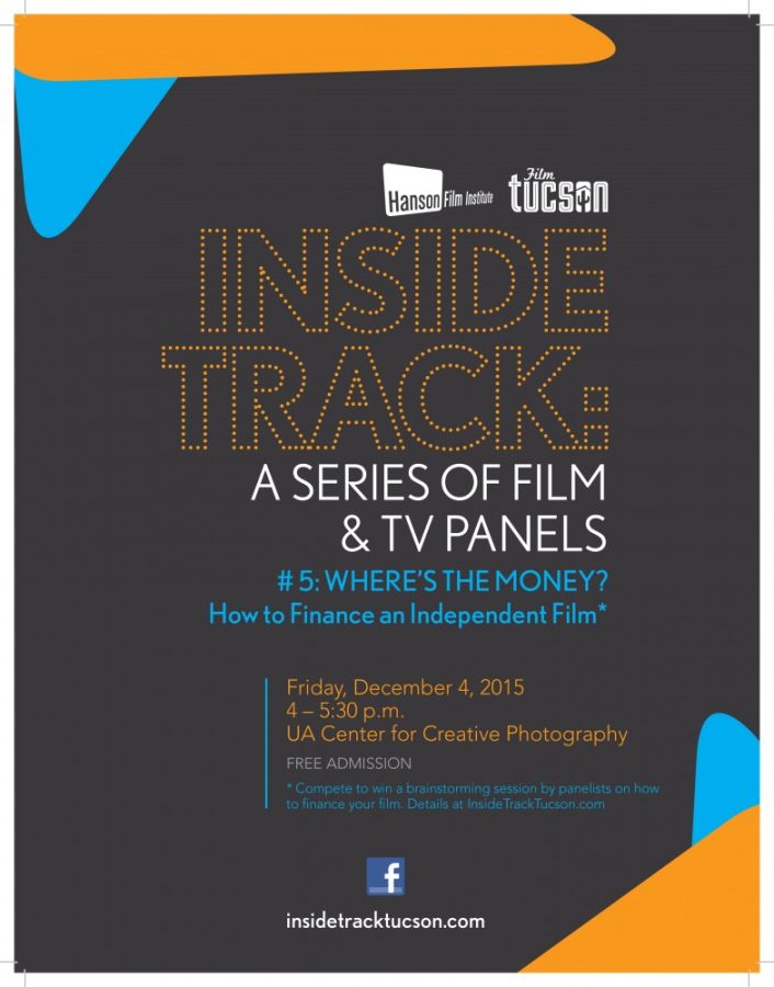 Wheres the Money? How to Finance an Independent Film is a panel this Friday featuring several professionals from different parts of the filmmaking industry. The panel will provide budding filmmakers with the information they need to make their dreams become reality.
