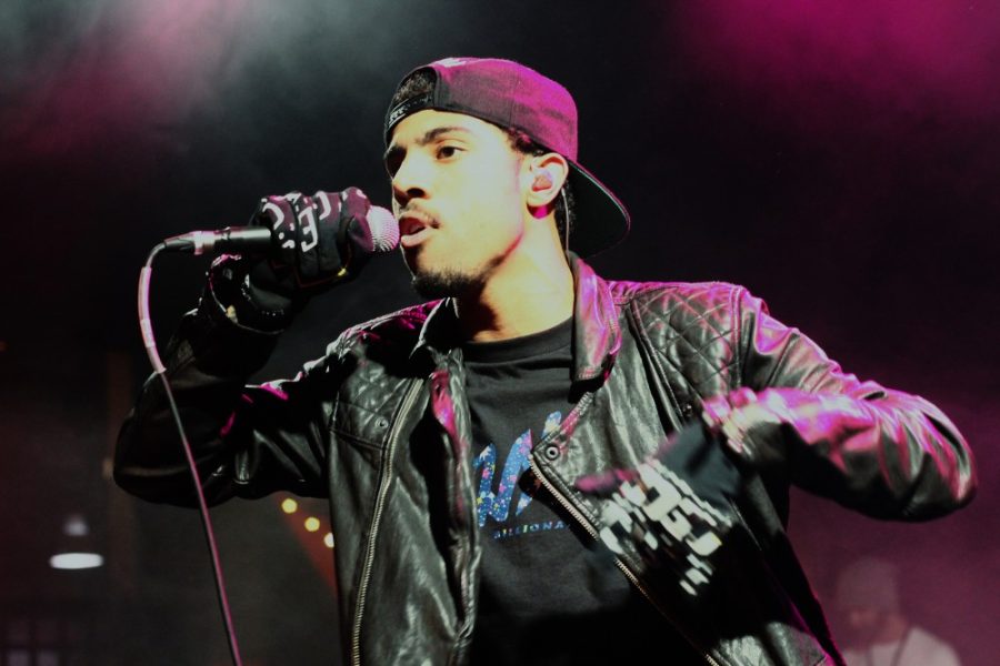 Vic Mensa, a rising artist, performs in March 2014. Photo Courtesy of Coup d’Oreille (CC BY-SA 2.0).