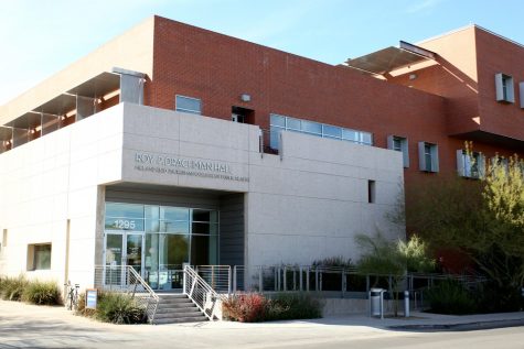The Mel and Enid Zuckerman College of Public Health on Martin Avenue and Helen Street on Feb. 23. The Center for Rural Health was recently awarded a $1.5 million grant that will be used to provide assistance in rural hospitals across Arizona for the next three years. 