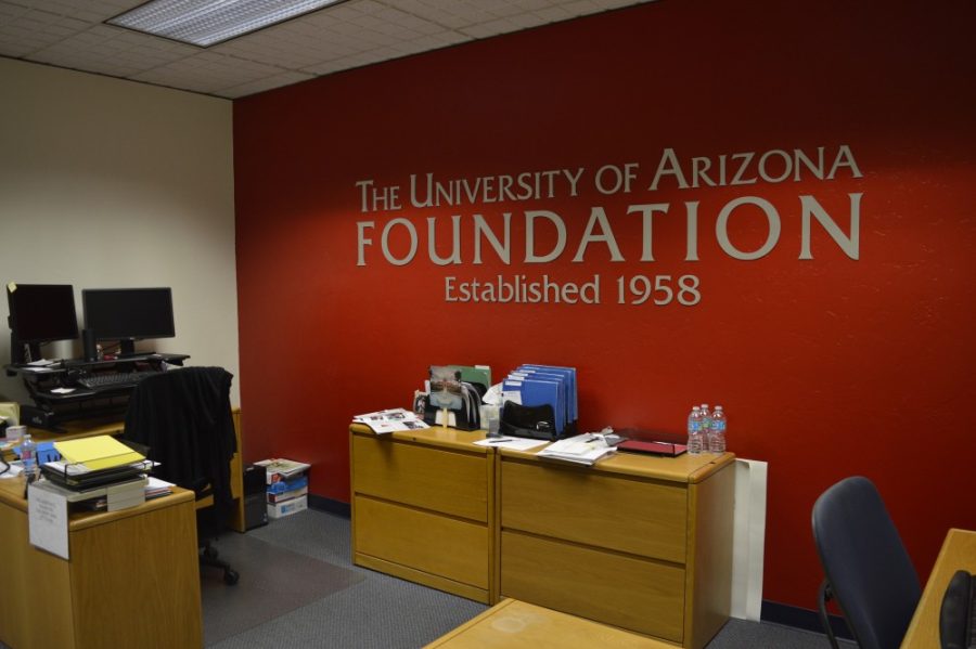 A look at the UA Foundation office located on 1111 N. Cherry Ave. on Thursday, April 14.