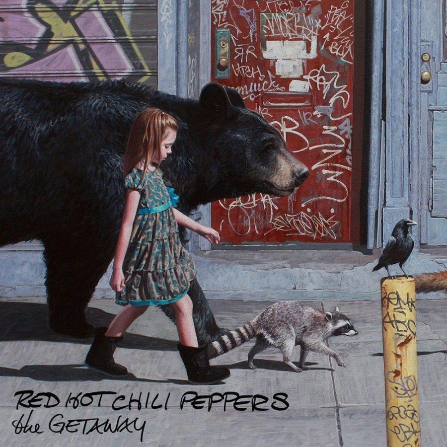 Album art for the Red Hot Chili Peppers latest album The Getaway. The band released their eleventh studio album on June 17.