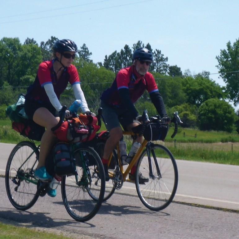 3,000 miles later, UA professor and UA medical student return from their bike listening tour
