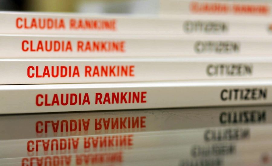 A+look+at+Claudia+Rankines+book+Citizen+in+the+poetry+center+on+Tuesday%2C+Sept.+13.+Rankine+has+received+numerous+awards+for+Citizen%2C+which+explores+the+implications+of+living+in+a+multicultural+society.%26nbsp%3B